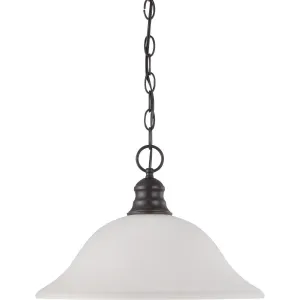 16 in. Pendant Light Bronze Finish