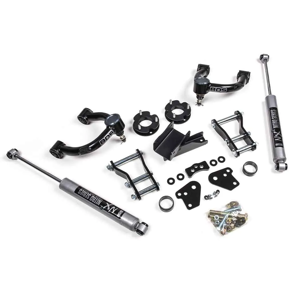 2019-2021 Ford Ranger 4WD 3.5" UCA Lift kit - 1545H