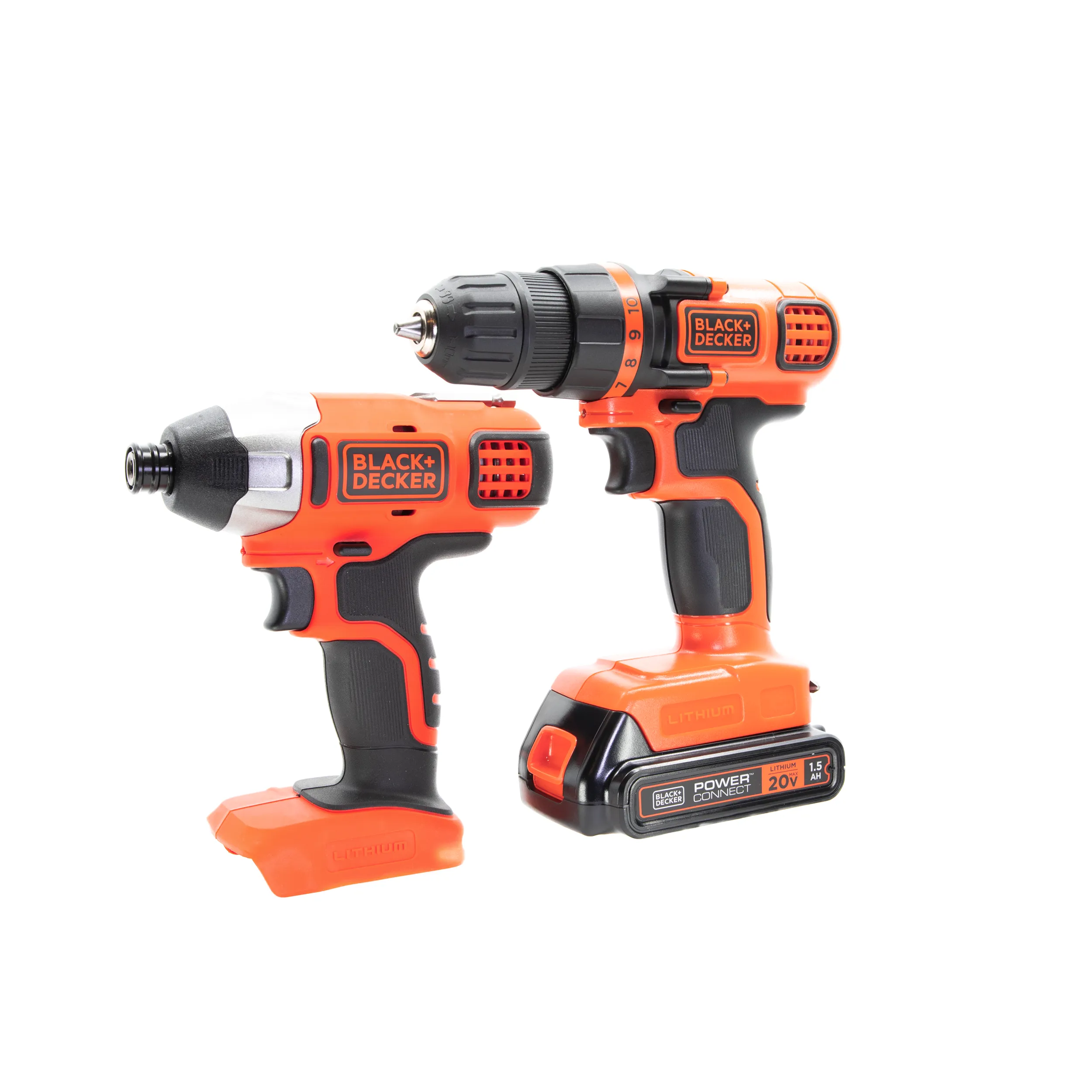 20V MAX* Cordless Drill & Impact Driver Power Tool Combo Kit