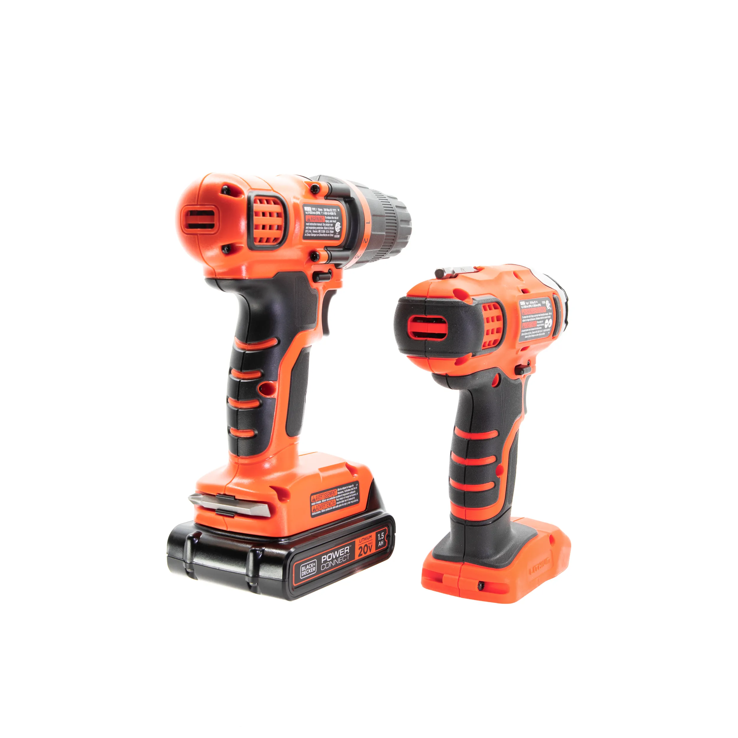20V MAX* Cordless Drill & Impact Driver Power Tool Combo Kit