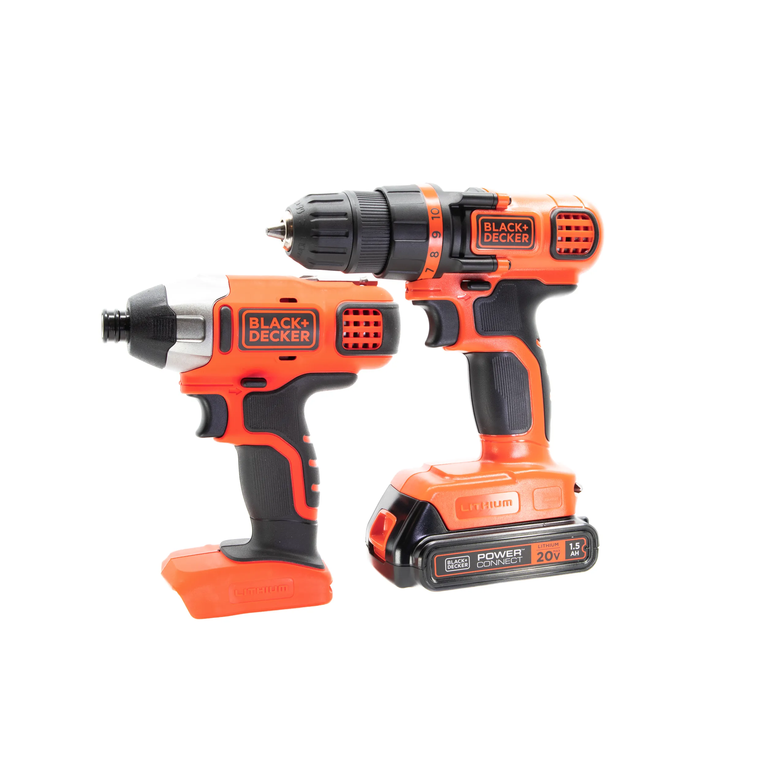 20V MAX* Cordless Drill & Impact Driver Power Tool Combo Kit