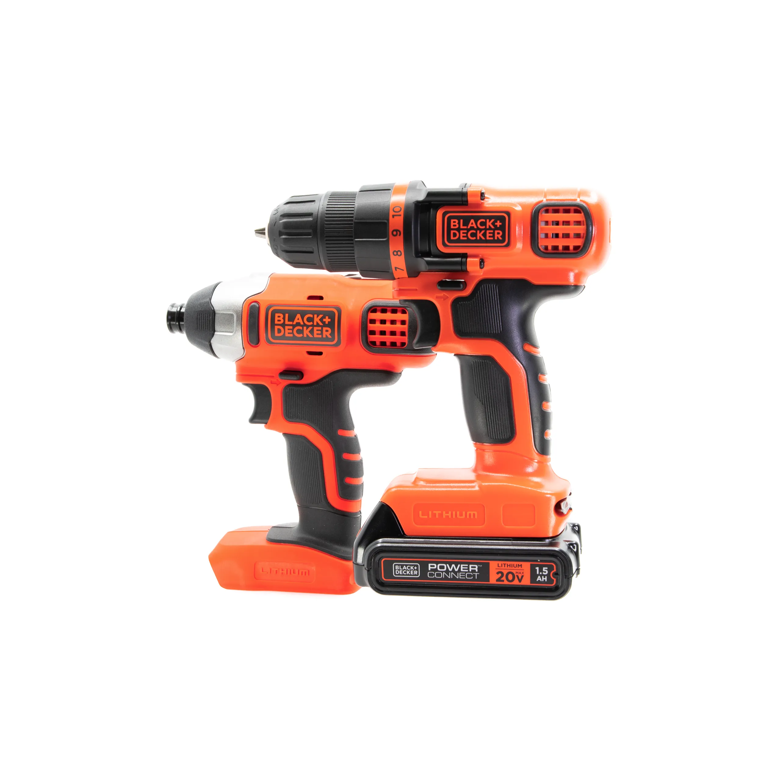 20V MAX* Cordless Drill & Impact Driver Power Tool Combo Kit