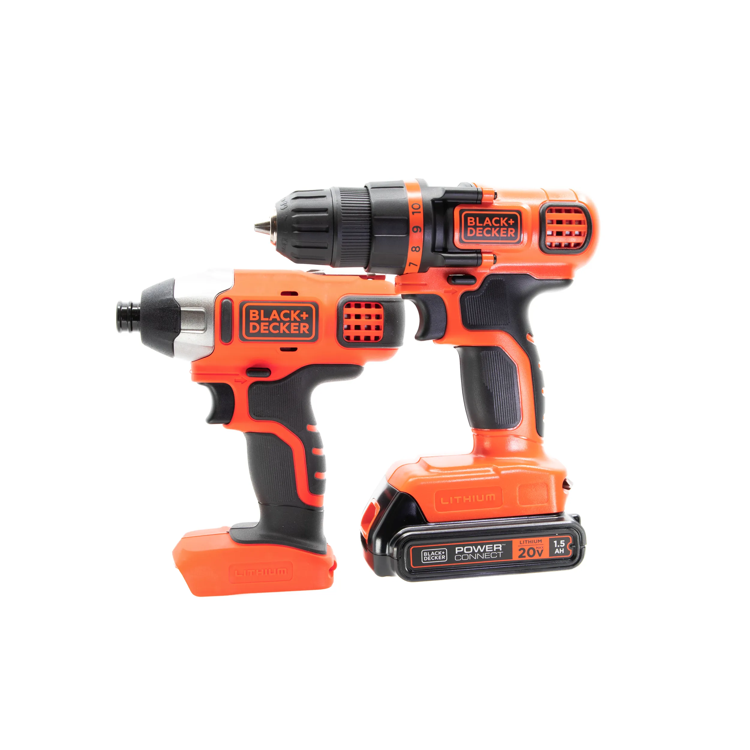 20V MAX* Cordless Drill & Impact Driver Power Tool Combo Kit