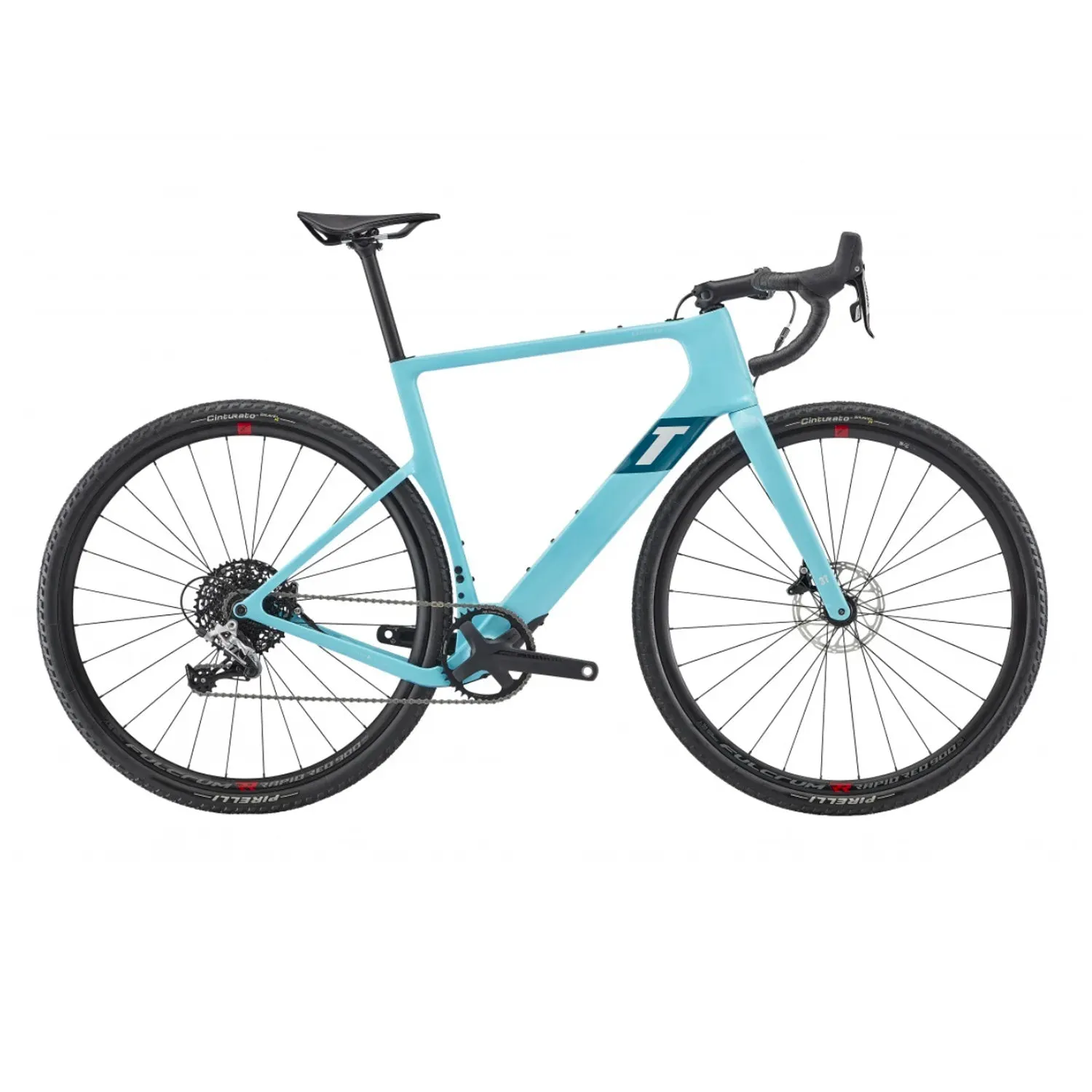 3T Exploro Ultra Sram Rival 1X11 700C Complete Gravel Bike  - Light Blue