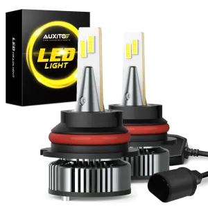 9007 LED Bulbs 360° lighting 16000LM 6500K White with Extra Driver, HB5 LED Replacement
