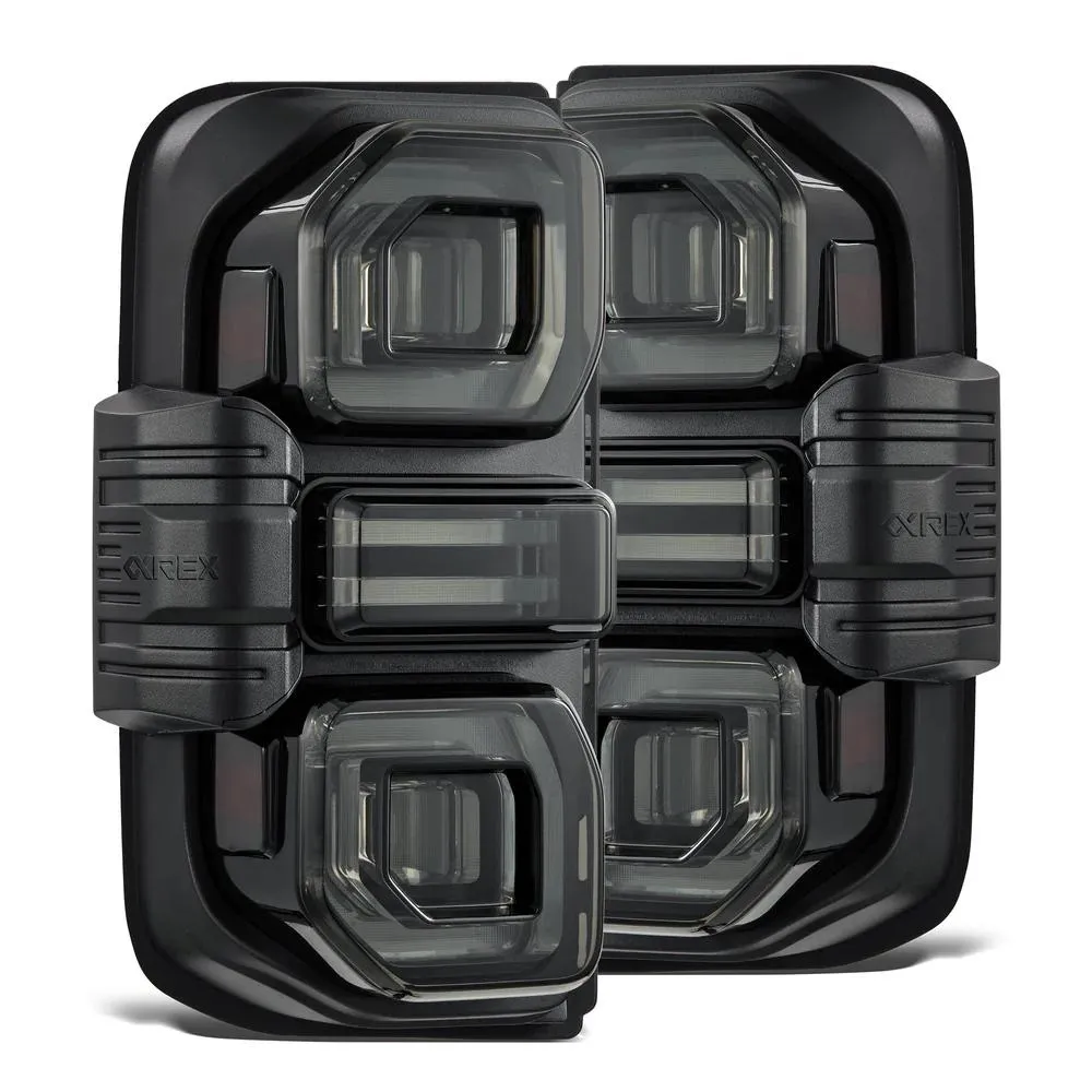 Alpharex NOVA-Series Prismatic LED Tail Lights for Bronco (2021-2024)