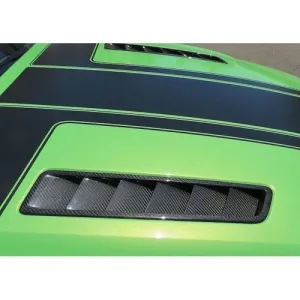 APR Carbon Fiber Hood Vents | 2013-2014 Ford Mustang GT (CF-201362)