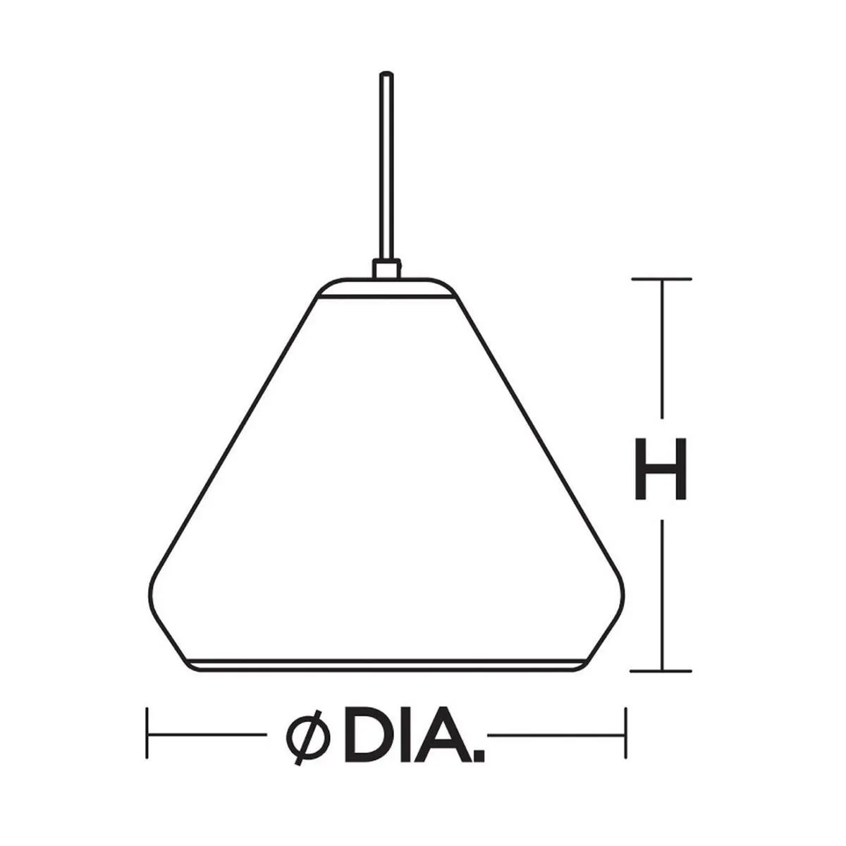 Armitage 10 in. LED Pendant Light 120V 3000K Satin Nickel finish with Brown & White shade