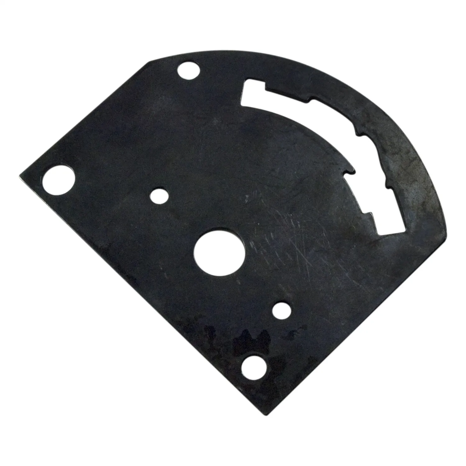 B&M 4-Speed Shifter Gate Plate - Forward Pattern - Black Paint - B&M Pro Stick / Pro Bandit / Street Bandit / Composite X Shifters