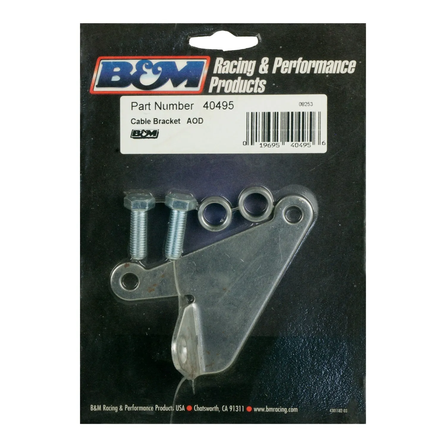 B&M Cable Bracket Fits Ford Lincoln and Mercury AOD
