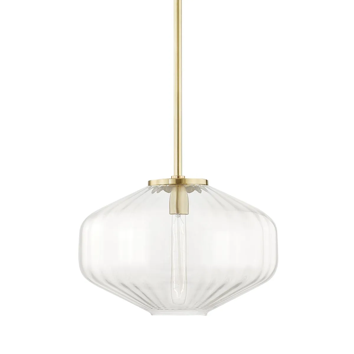 Bennett 18 in. Pendant Light Brass Finish