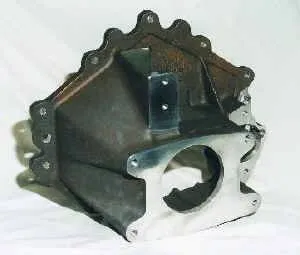 Bert Aluminum Late Model Bellhousing and Aluminum Gilmer Hub Package - Ford 302 - 351W