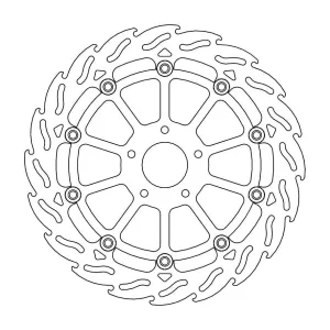 *BRAKE DISC FRONT MOTO MASTER FLAME HUQVARNA KTM