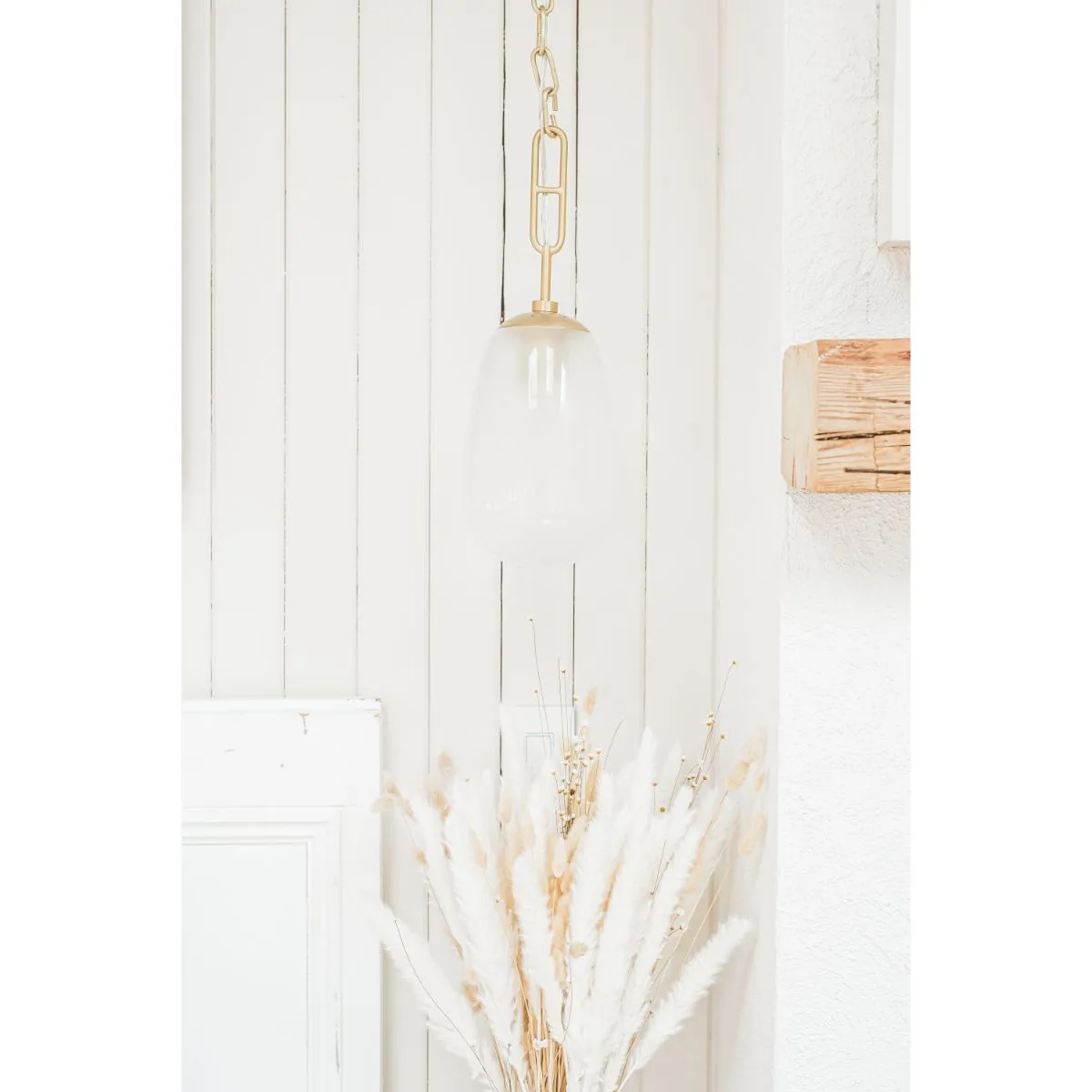 Bruckner 6 in. Pendant Light Brass Finish