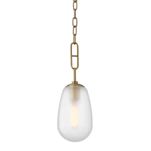 Bruckner 6 in. Pendant Light Brass Finish