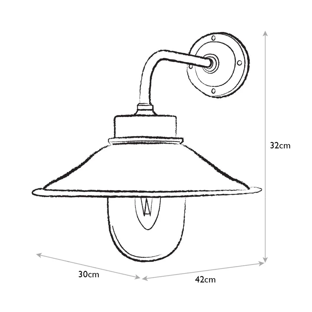 Bruton Outdoor Wall Light