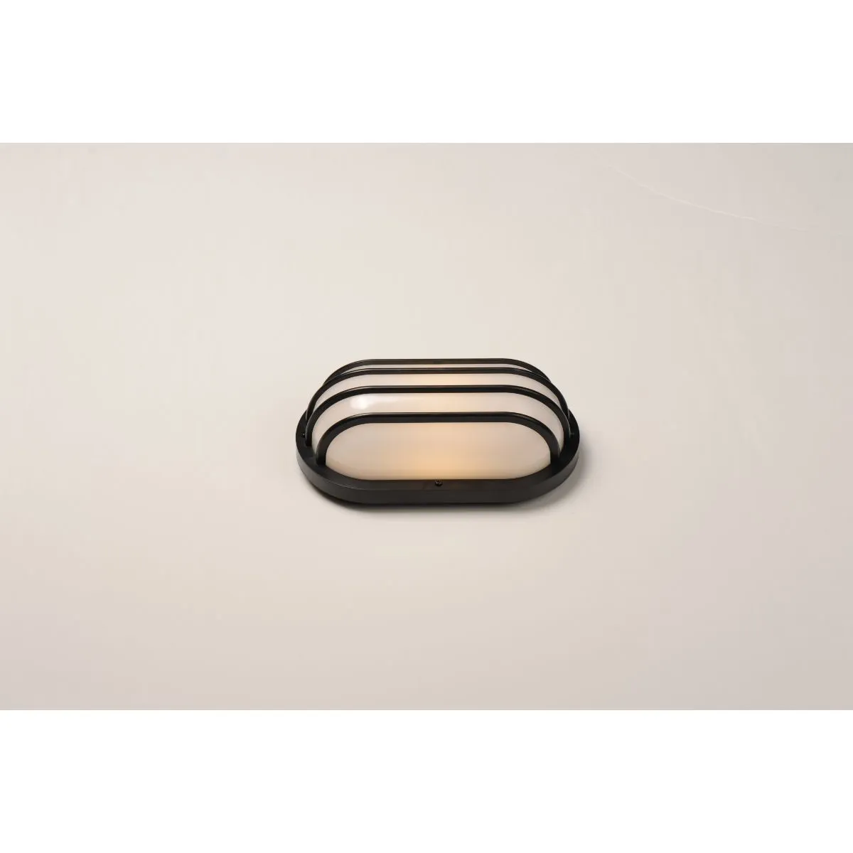Bulwark 11 in. Outdoor Bulkhead Light Black Finish