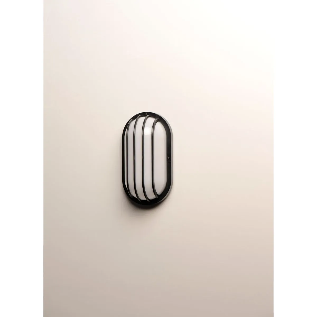 Bulwark 11 in. Outdoor Bulkhead Light Black Finish