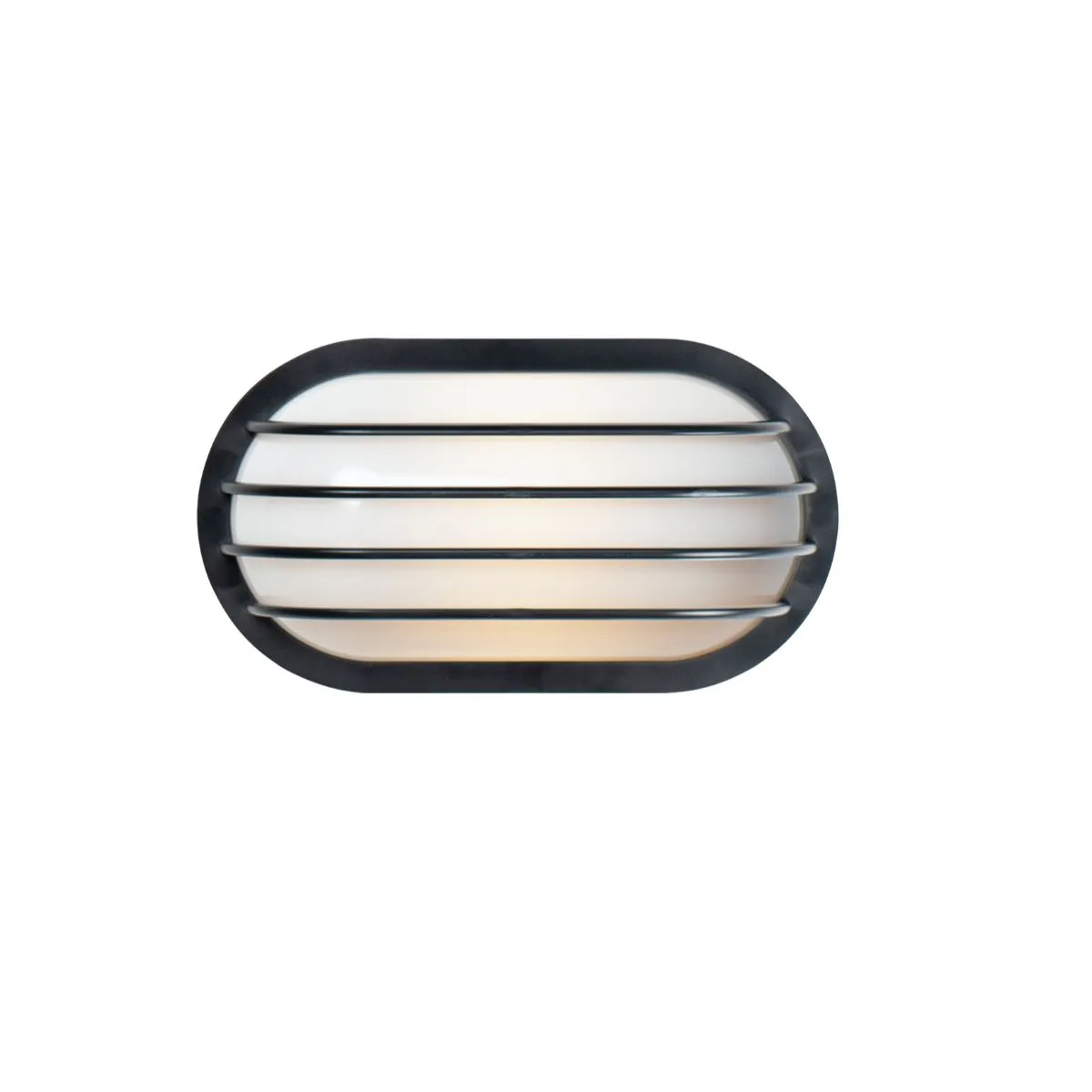 Bulwark 11 in. Outdoor Bulkhead Light Black Finish