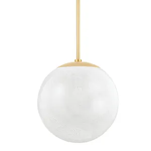 Burlington 16 in. Pendant Light Brass Finish