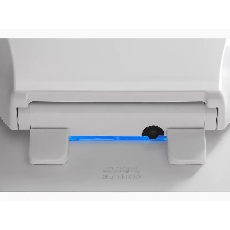 Cachet Nightlight Elongated Slow-Close Toilet Seat in White