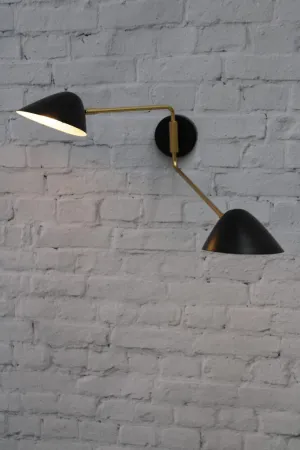 Dallas Tiltable 2 Arm Wall Light