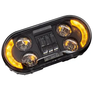Eagle Lights Generation III LED Headlight with Integrated Turn Signals for 2021 - 2024 Harley Davidson Sportster S Motorcycles