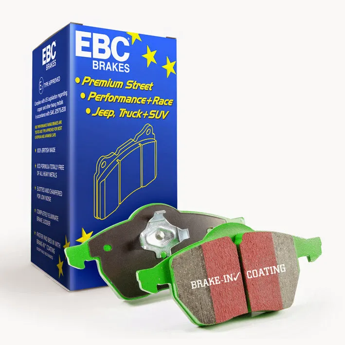 EBC Brakes DP62068 6000 Series Greenstuff Truck/SUV Brakes Disc Pads