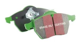 EBC Brakes DP63018 6000 Series Greenstuff Truck/SUV Brakes Disc Pads
