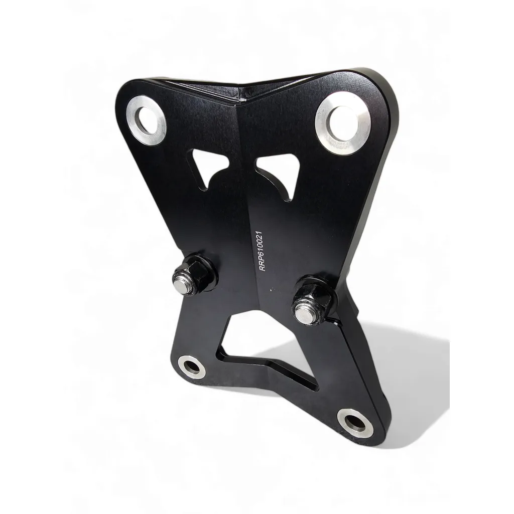 Elektric Offroad 2022-2024 Polaris RZR Turbo R/Pro R Radius Rod Plate with Tow Hook Black