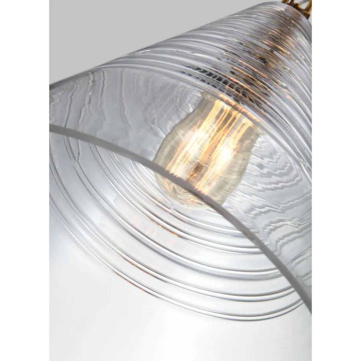 Elmore 12 in. Pendant Light Brass Finish