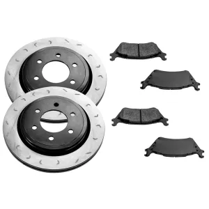 FactionFab Brake Upgrade Kit Ford F150 / Raptor (12-17) [w/ Mechanical Rear Parking Brake] Rear - FFA1.10195.1