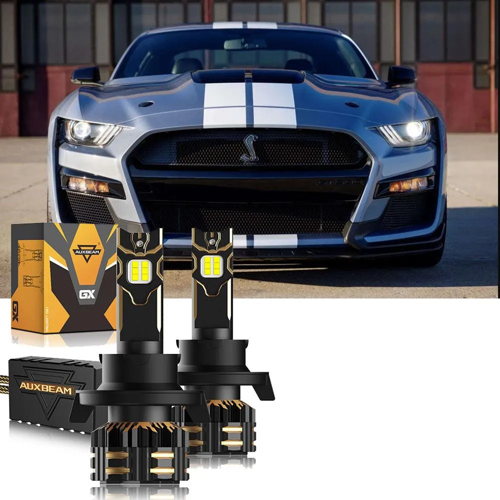 For 2007-2012 Ford Mustang Shelby GT500 H13 LED Headlight Bulbs