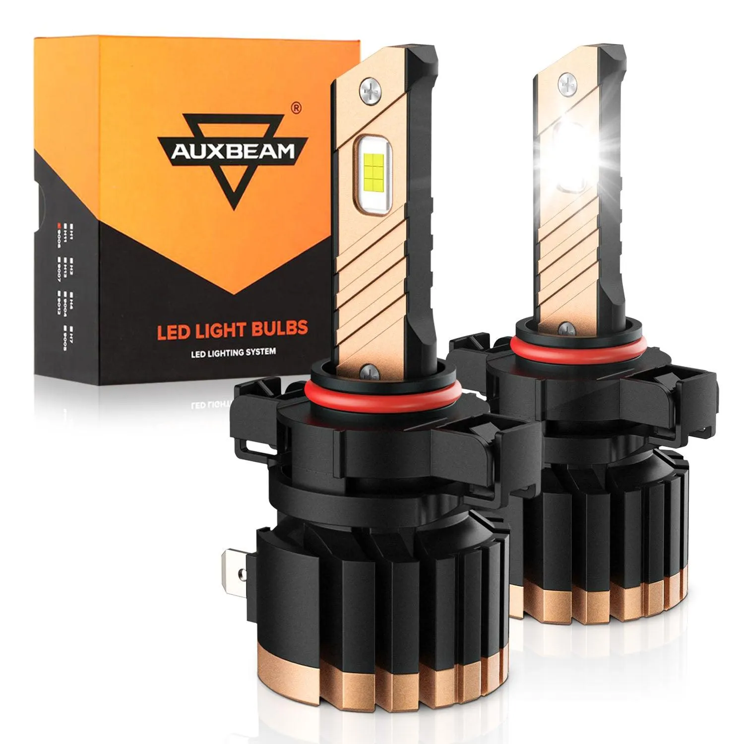For 2007-2012 Ford Mustang Shelby GT500 H13 LED Headlight Bulbs
