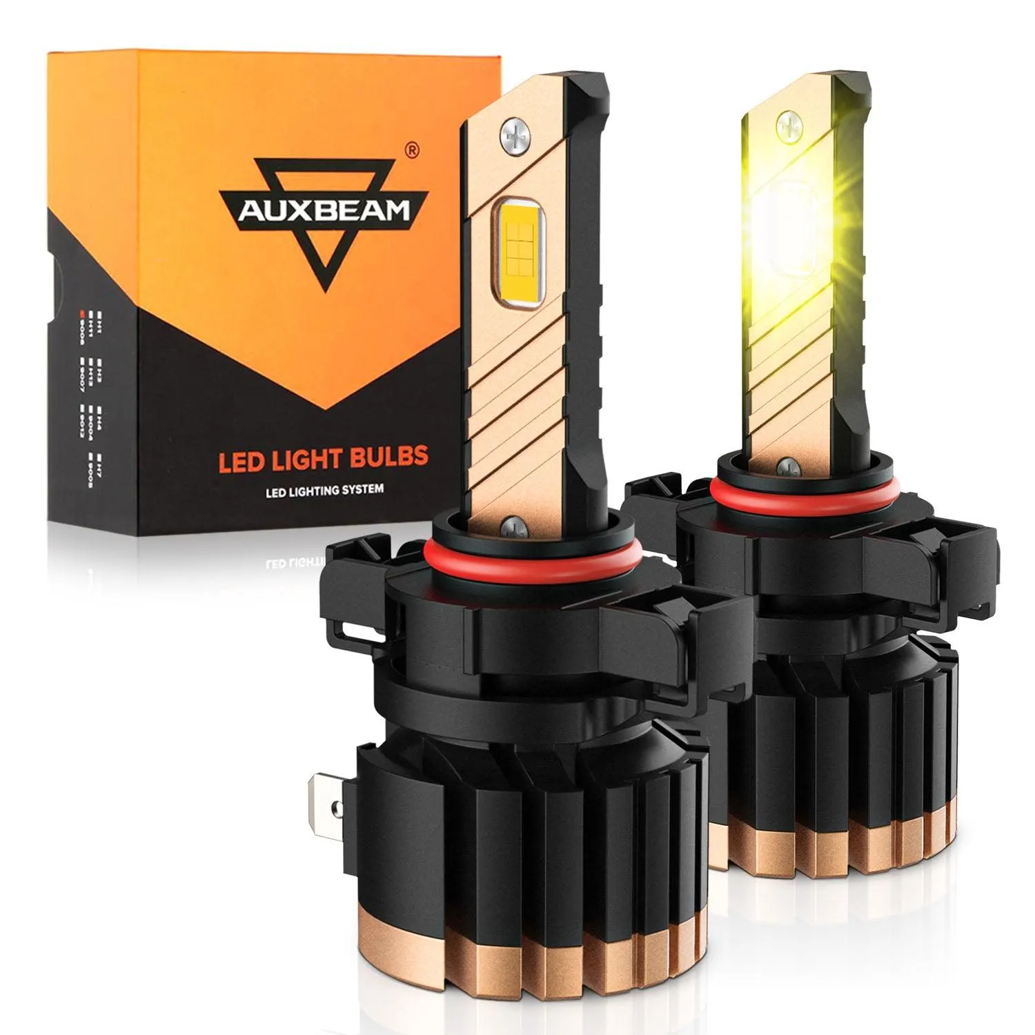 For 2007-2012 Ford Mustang Shelby GT500 H13 LED Headlight Bulbs