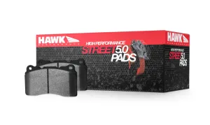 Hawk HPS 5.0 Street Front Brake Pads - Brembo Caliper Family J/N - HB581B.660
