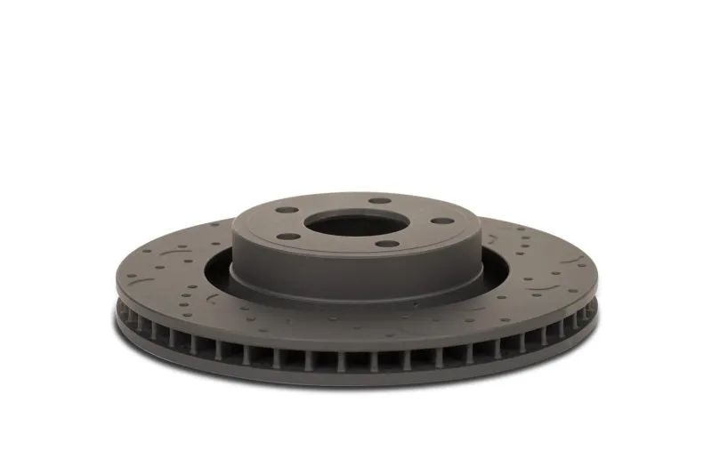 Hawk Talon Drilled and Slotted Front Brake Rotor Set - 2004 Pontiac GTO - HTC4178