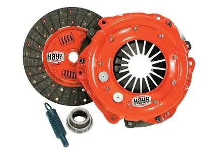 Hays Street Single Disc Clutch Kit - 10-1/2 in Diameter - 1-1/8 in x 26 Spline - Sprung Hub - Alignment Tool / Throwout Bearing - Organic - GM