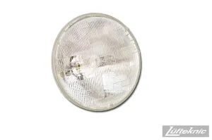 Headlight 7" sealed beam Silverstar by Sylvania, pair - Porsche 911 / 911 SC / Carrera / Turbo , 1965-1986, 924 / 944 1978-1991, 356, 914