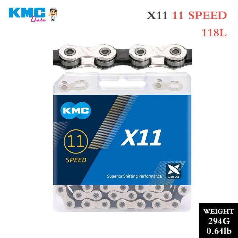 KMC Bike Chain X8 X9 X10 X11 X12 MTB/Road Chain 8v 9v 10v 11v 12v Speed Bike Crankset for Shimano SRAM Parts
