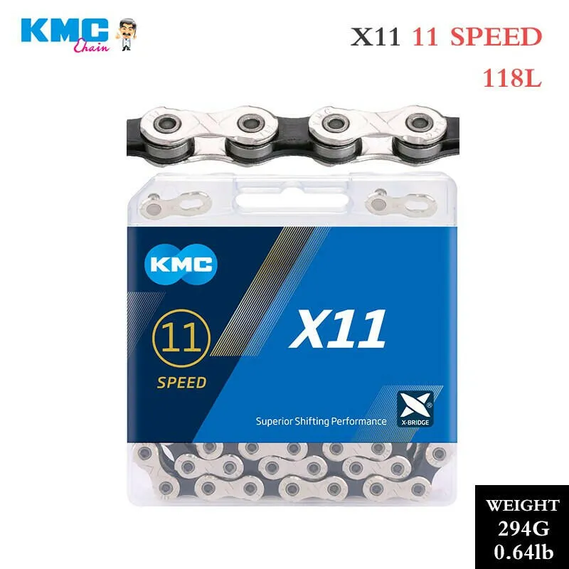 KMC Bike Chain X8 X9 X10 X11 X12 MTB/Road Chain 8v 9v 10v 11v 12v Speed Bike Crankset for Shimano SRAM Parts