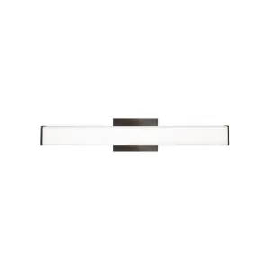 Lynn 25 in. LED Bath Bar 277V 1092 Lumens 3000K Antique Bronze White Glass Finish