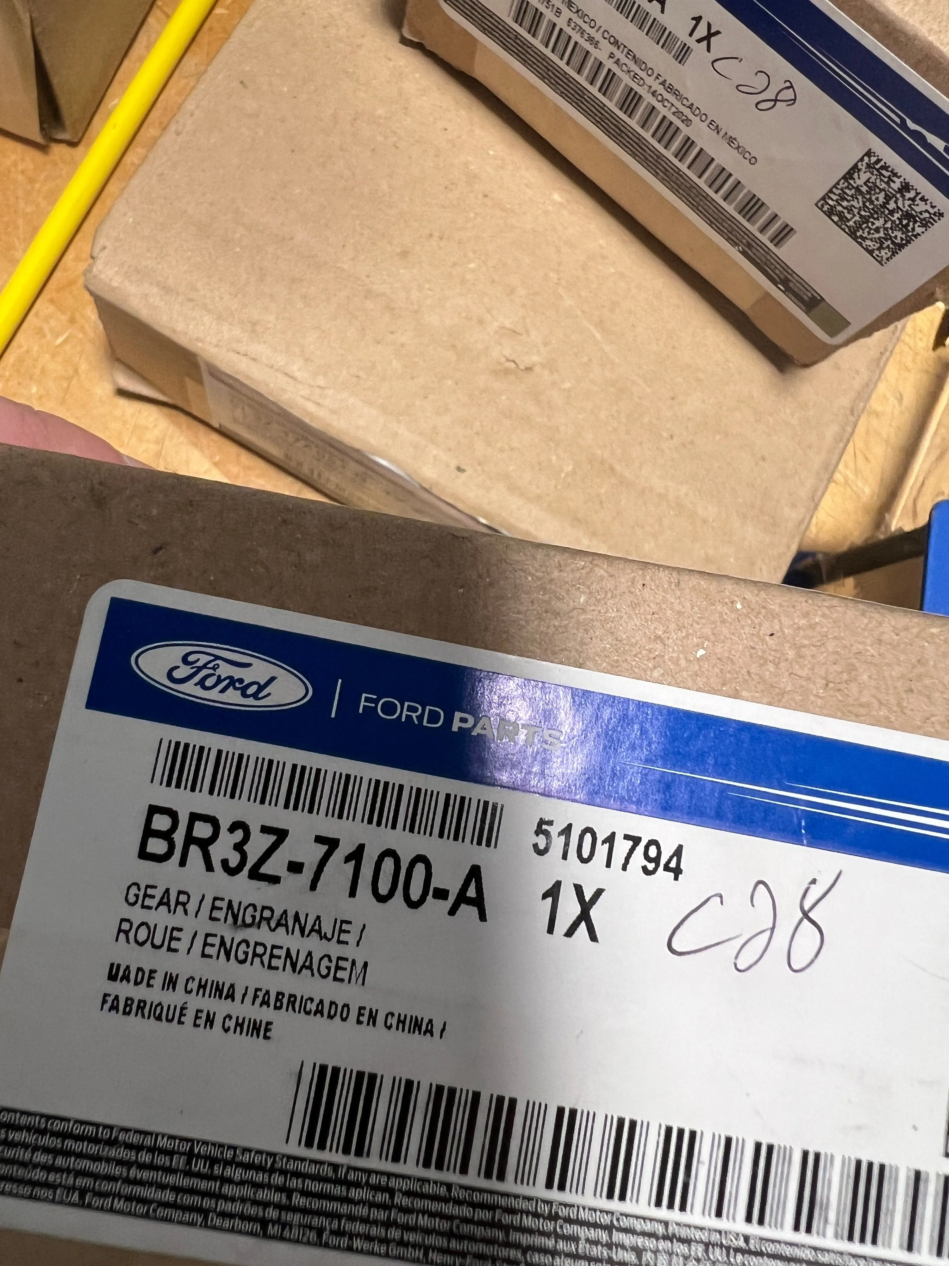 New Genuine OEM 1St Speed Gear Part Number BR32-7100-A