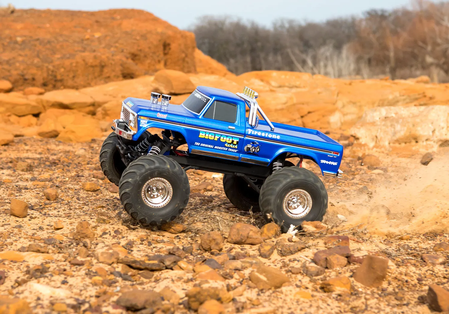 NEW Traxxas BIGFOOT 1:10 Scale 2WD BRUSHLESS R/C Monster Truck