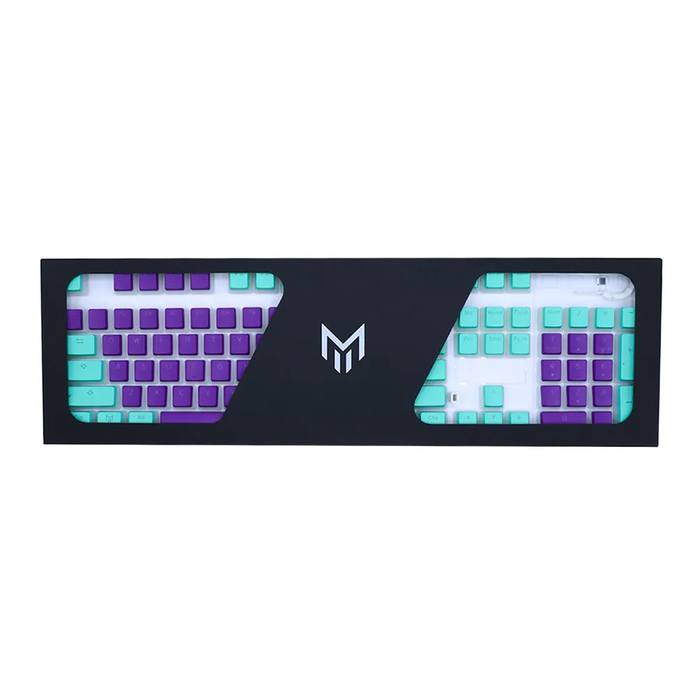 Peacock Pudding Backlit Keycaps