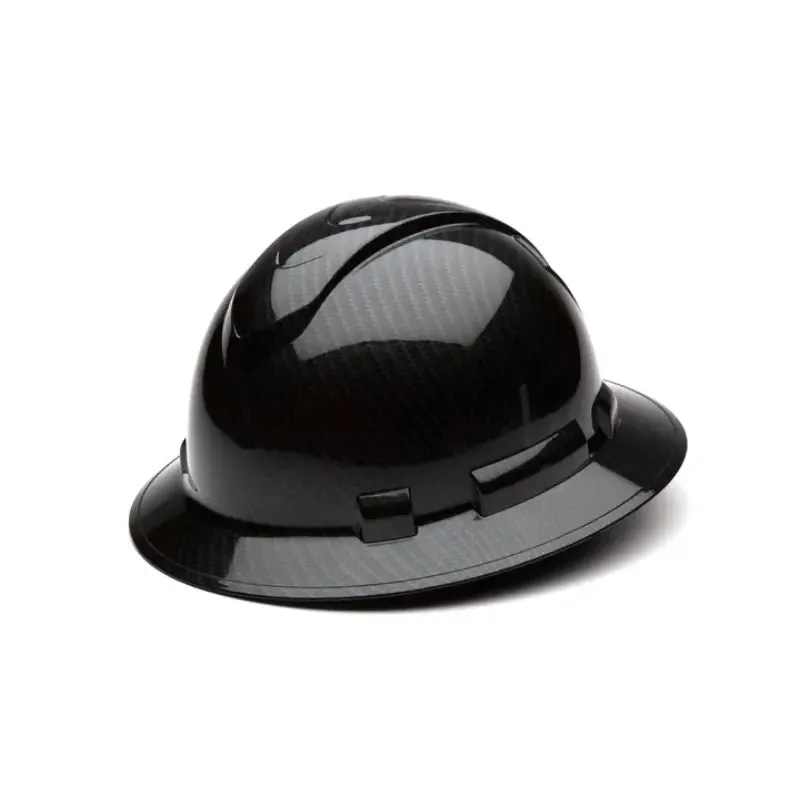 Pyramex® Ridgeline Hydro Dipped Full Brim Hard Hat-4-Point Ratchet Suspension - HP541