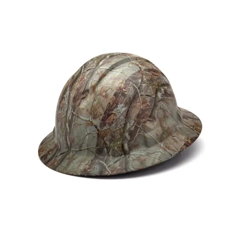 Pyramex® Ridgeline Hydro Dipped Full Brim Hard Hat-4-Point Ratchet Suspension - HP541