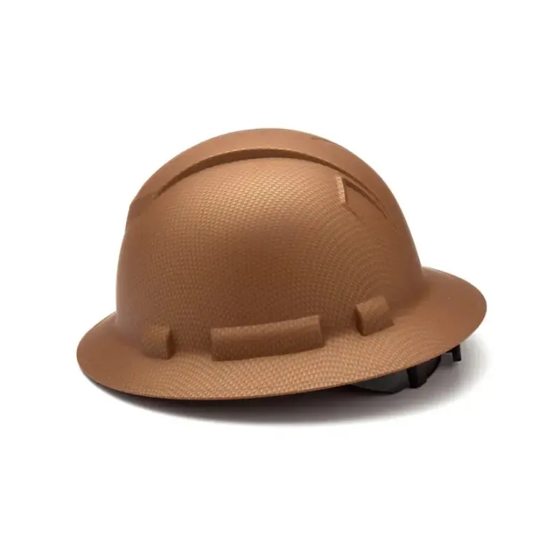 Pyramex® Ridgeline Hydro Dipped Full Brim Hard Hat-4-Point Ratchet Suspension - HP541
