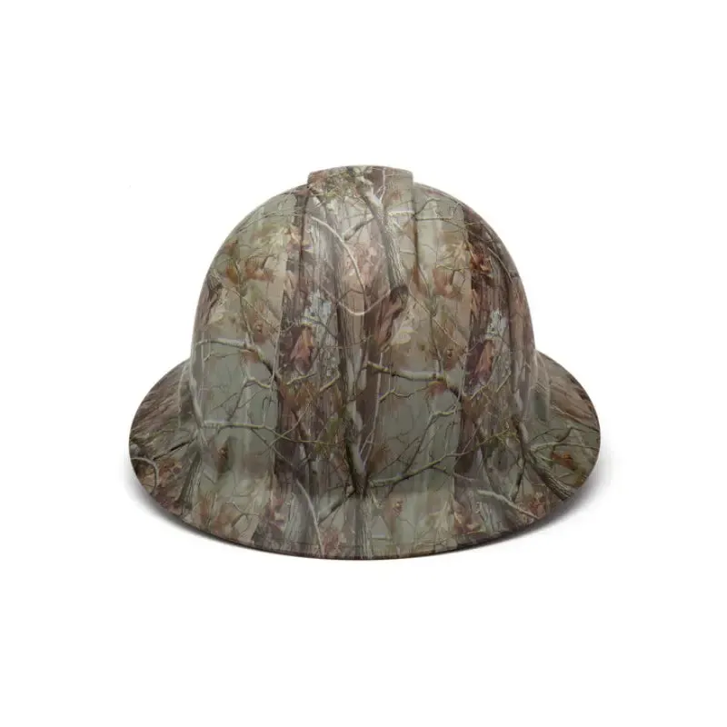 Pyramex® Ridgeline Hydro Dipped Full Brim Hard Hat-4-Point Ratchet Suspension - HP541