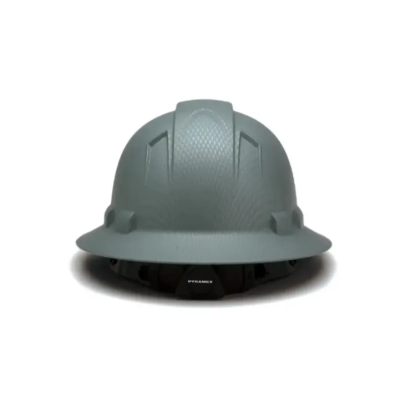 Pyramex® Ridgeline Hydro Dipped Full Brim Hard Hat-4-Point Ratchet Suspension - HP541